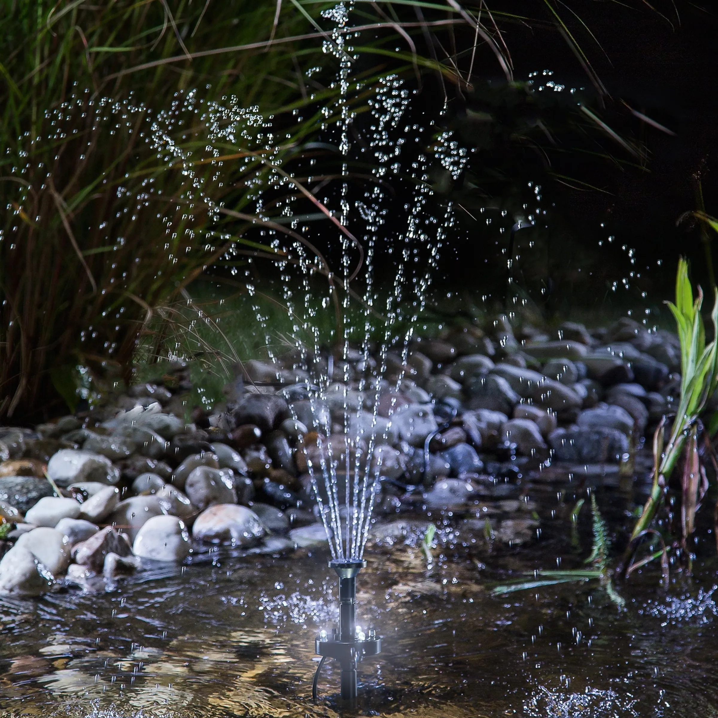 Solar Unterwasserfilter-Set 6/230 mit 4 Ah LiFePo4-Akkuspeicher