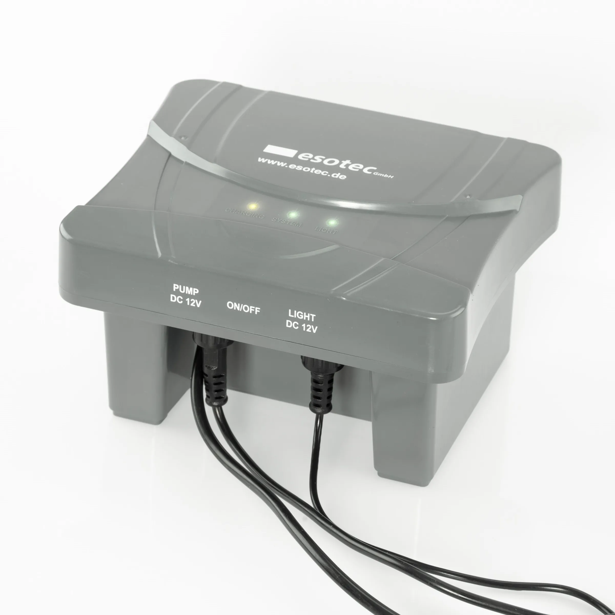 Solar Unterwasserfilter-Set 25/700 mit 6 Ah LiFePO4-Akkuspeicher