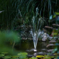 Solar Unterwasserfilter-Set 15/550 mit 4 Ah LiFePO4-Akkuspeicher