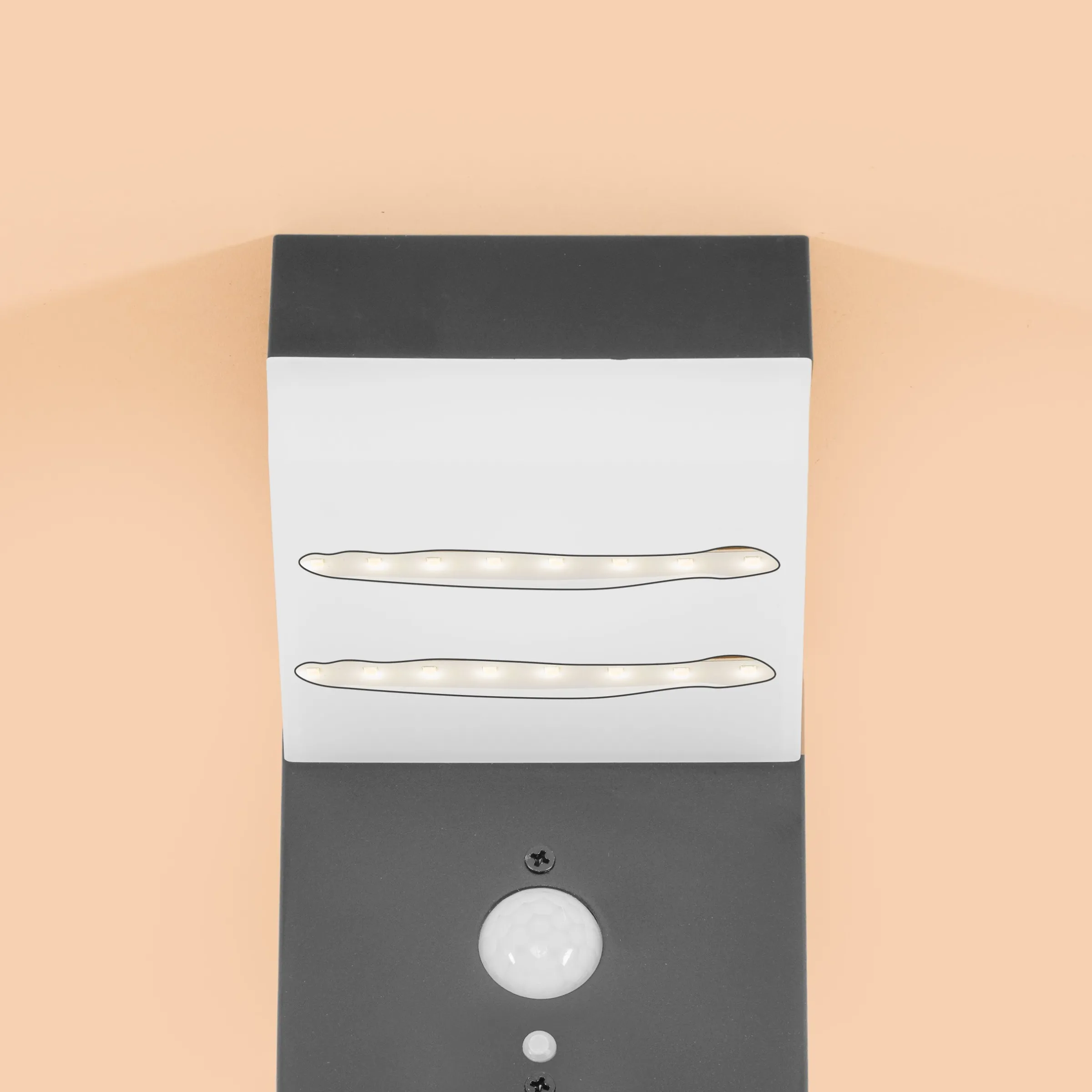 Solar Wandleuchte Nala mit Bewegungssensor
