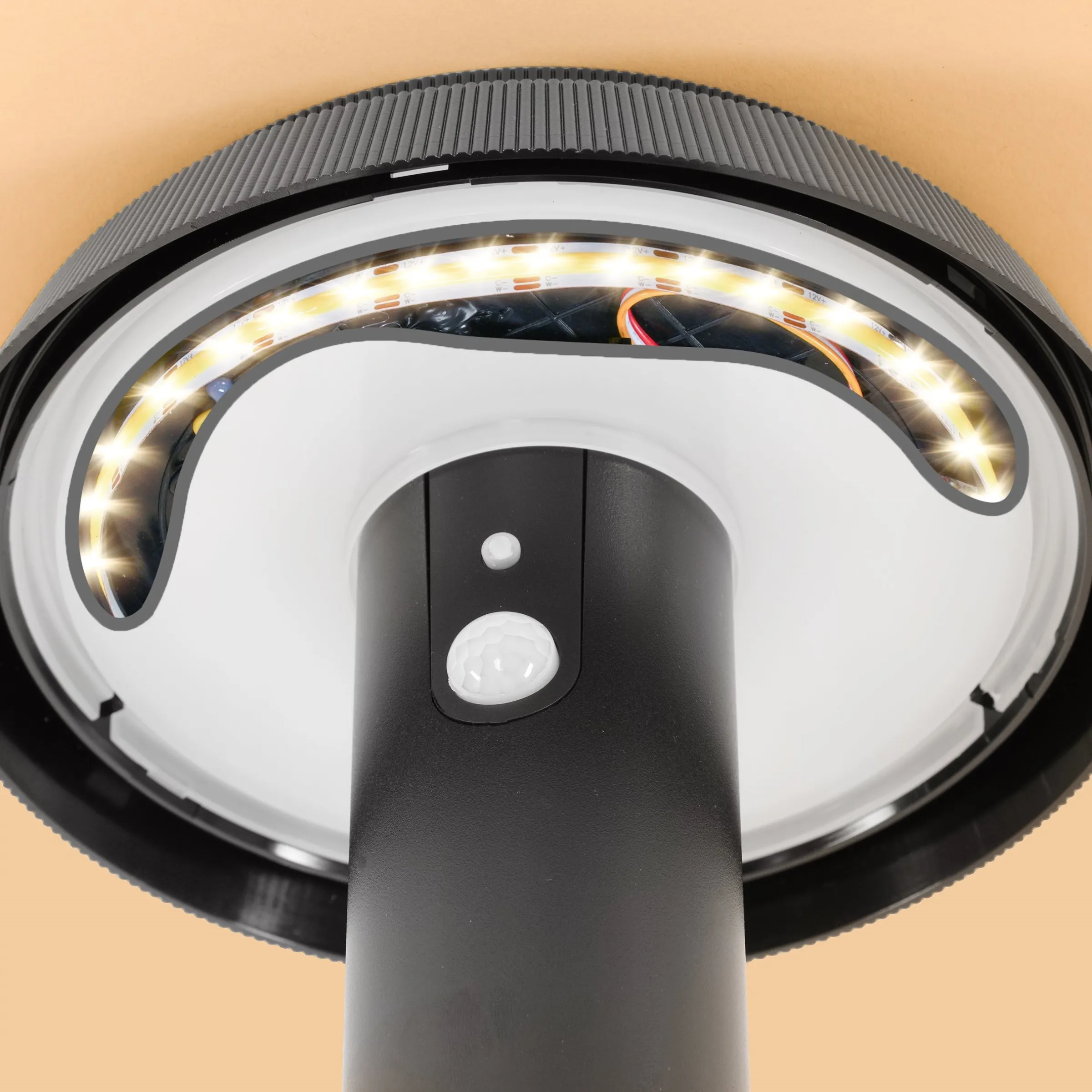 Solar Wandleuchte Sophia CCT mit Bewegungssensor