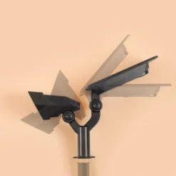 Solar Wand- und Bodenstrahler mit 5 Lichtfarben im Kunststoffgehäuse