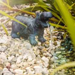 Solar Wasserspeier-Set Flusspferd Hippo