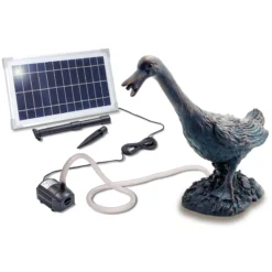 Solar Wasserspeier-Set Gans Erna