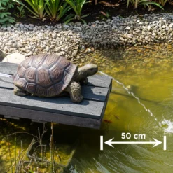 Solar Wasserspeierset Schildkröte Maru