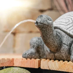 Solar Wasserspeier-Set Schildkröte