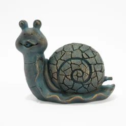 Solar Wasserspeier-Set Schnecke Emilius
