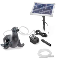 Solar Wasserspeierset Seehund Sammy
