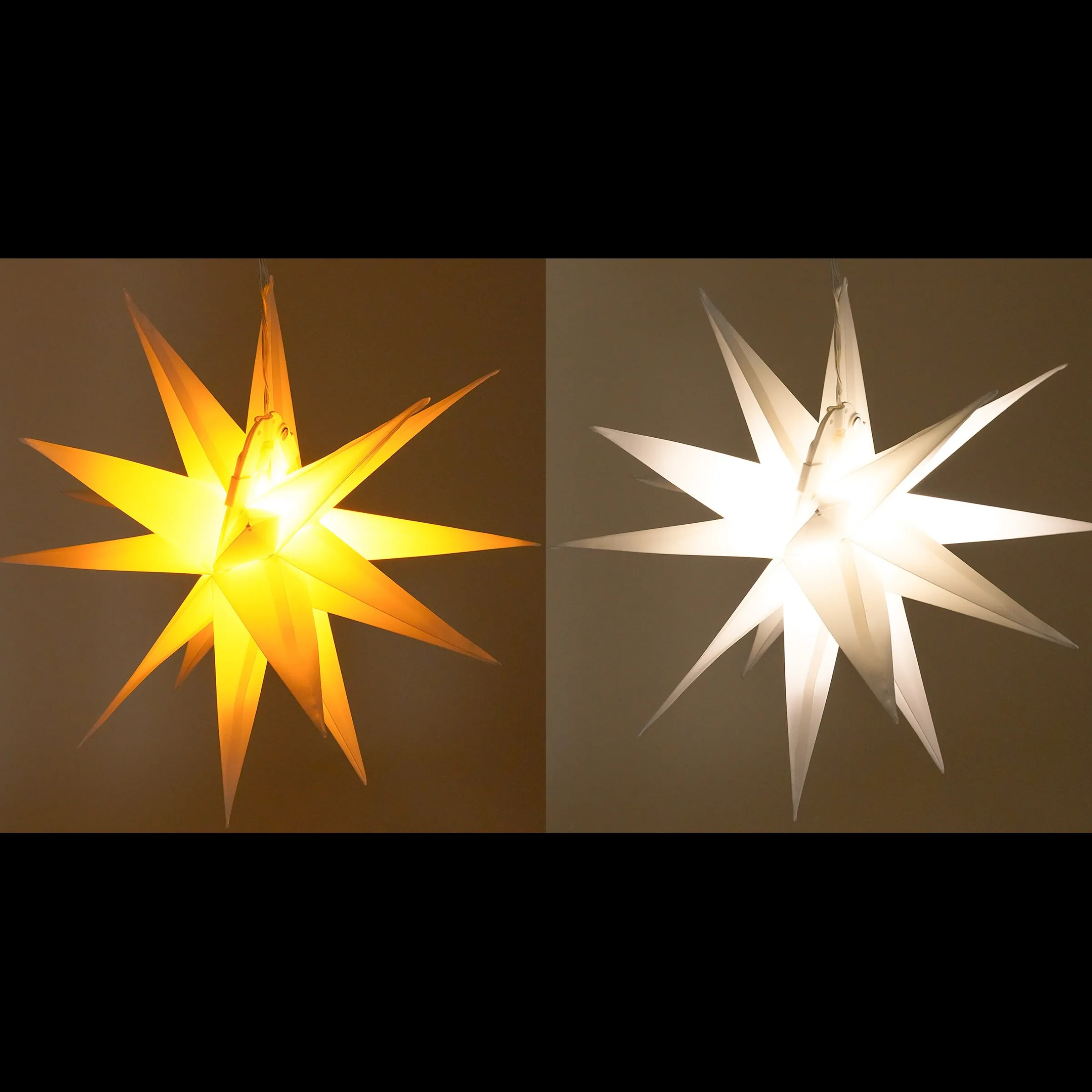 Solar Weihnachtsstern für Außen, Ø 57 cm