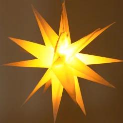 Solar Weihnachtsstern-Set für Außen, Ø 35 cm und 57 cm