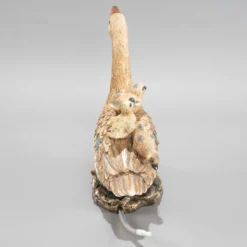 Wasserspeier-Figur Gans mit Kücken