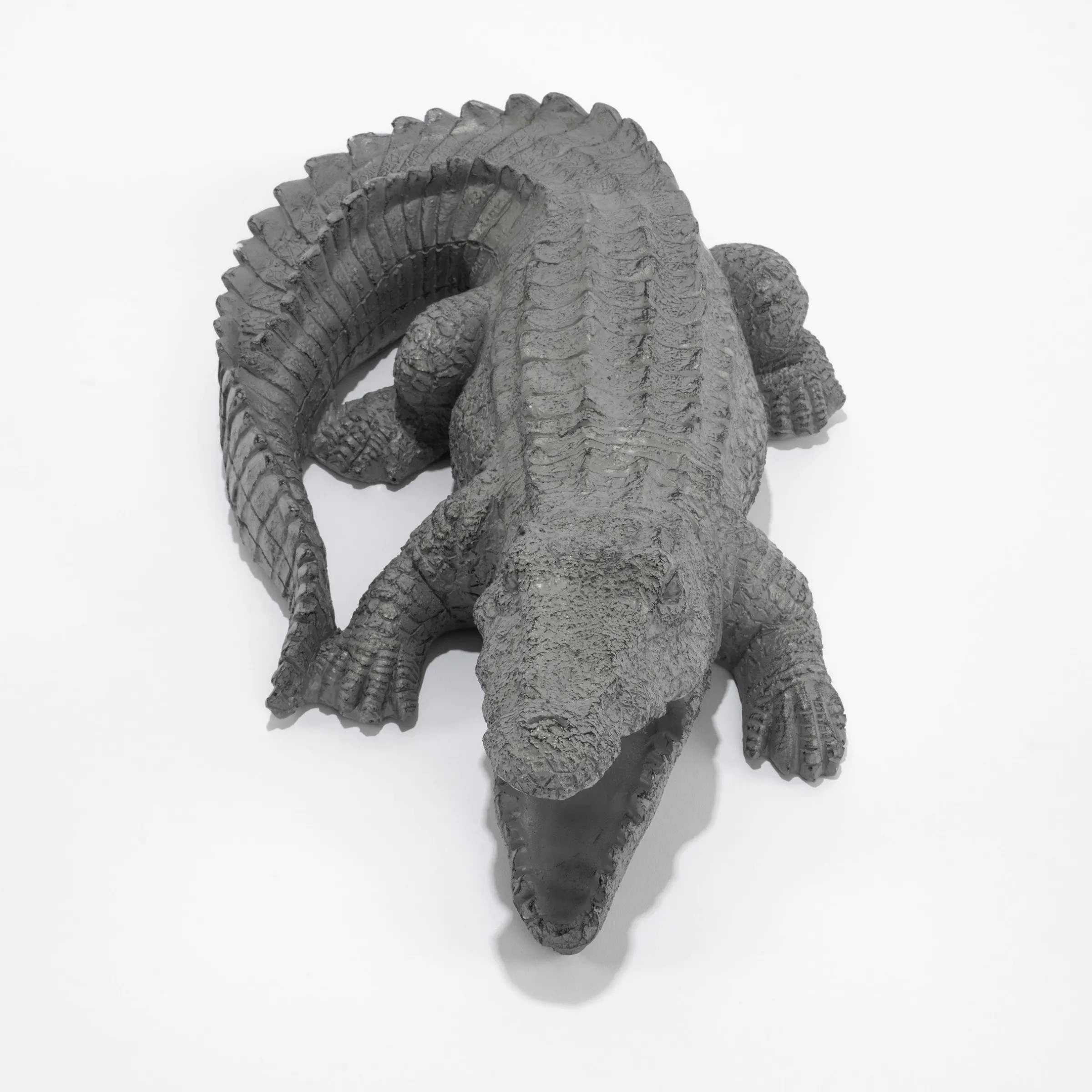 Wasserspeier-Figur Krokodil Klaus