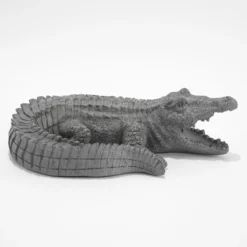Wasserspeier-Figur Krokodil Klaus