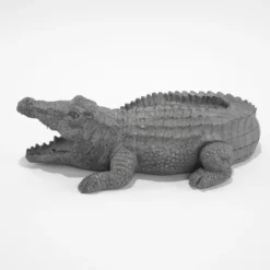Wasserspeier-Figur Krokodil Klaus