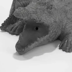 Wasserspeier-Figur Krokodil Klaus