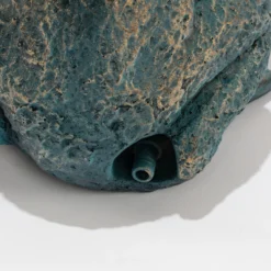 Wasserspeier-Figur Max und Moritz im Altkupfer-Design