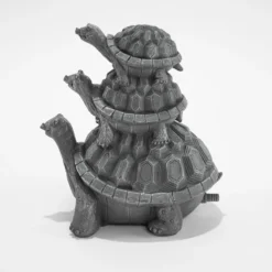 Wasserspeier-Figur Schildkröten Trio