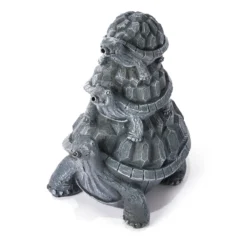 Wasserspeier-Figur Schildkröten Trio