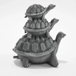 Wasserspeier-Figur Schildkröten Trio